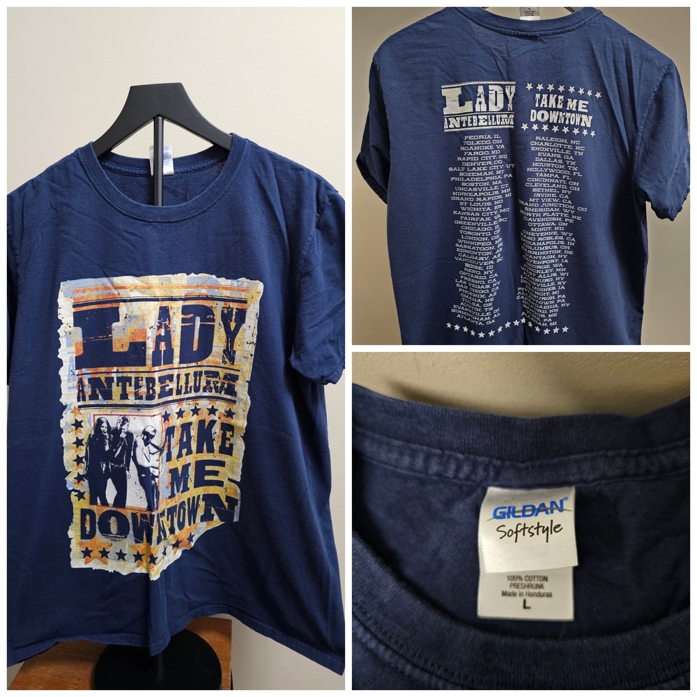 Lady Antebellum Two-sided Tour Tee - Large